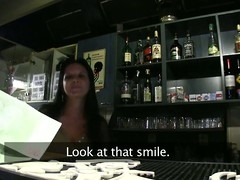 Tara really did give great service behind and in front of the bar, so I gave her a huge tip!